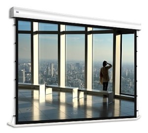 Ekran elektryczny z napinaczami Adeo Tensio Alumid 456x343cm, 4:3/16:9, VisionWhite