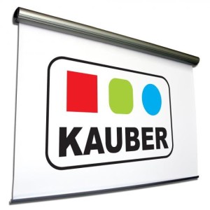 Ekran elektrycznie rozwijany Kauber MIDKING 400x300cm, 4:3/16:9 Clear Vision