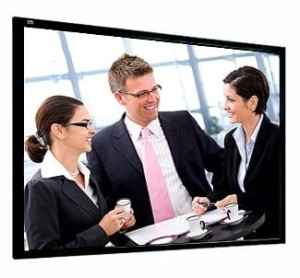 Ekran ramowy Adeo FramePro Rear Elastic Bands 400x304cm/400x232cm, 4:3/16:9, VisionWhite