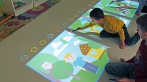 Mata do podłogi interaktywnej Smartfloor (3,5 x 2,6 m)