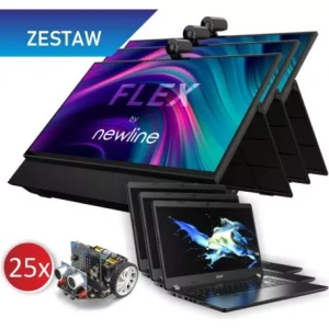 Zestaw: 3x Newline Flex + 3x Laptop Acer + 25x Robot Maqueen