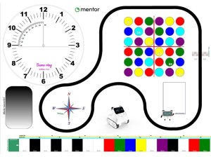 Mata dwustronna STEM + Kratka 144 x 200 cm
