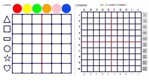 Mata dwustronna Kodowanie + Kodowanie Junior 110 x 110 cm