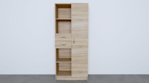 Szafa pół-otwarta, pół zamknięta+ szuflady A-06 190/80/40