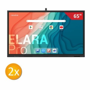 Zestaw DUET monitor Newline 65" ELARA PRO z uchwytami