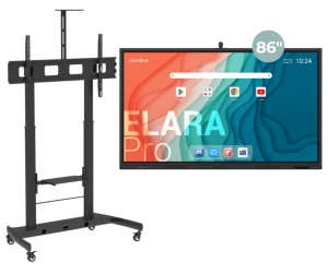 Monitor interaktywny Newline ELARA PRO 8623QCA+ 86" ze statywem mobilnym - 0 % VAT!