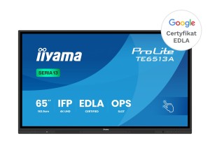 Interaktywny monitor 65" Iiyama ProLite TE6513A-B1AG (Android 14.0) - 0% VAT!