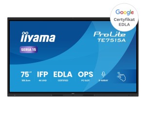 Interaktywny monitor 75" IIyama ProLite TE7515A-B1AG - 0% VAT!